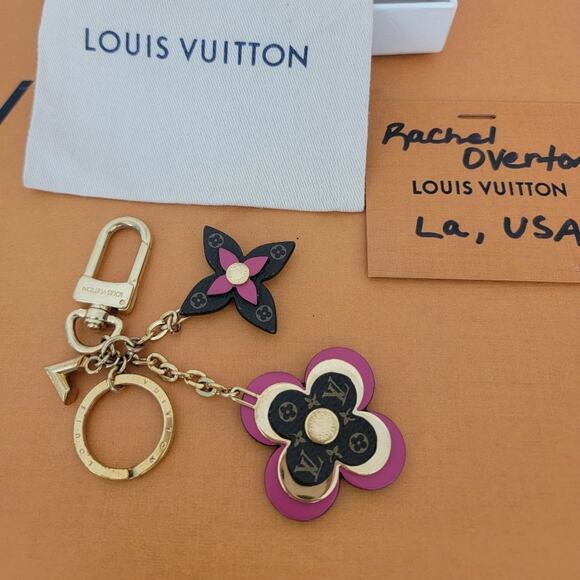 Louis Vuitton Blooming Flower Charm Keyring OB0169 - Picture 2 of 10